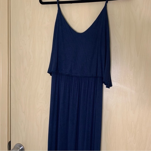 Matty M Navy Blue Maxi Dress Size XS - Picture 5 of 7